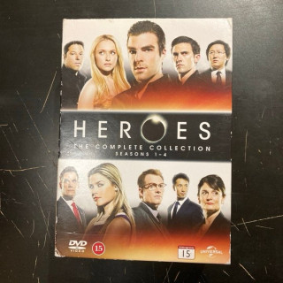 Heroes - koko sarja 22DVD (VG+-M-/VG+) -tv-sarja-