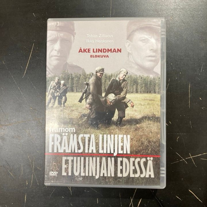 Framom främsta linjen - Etulinjan edessä DVD (VG+/VG+) -sota-