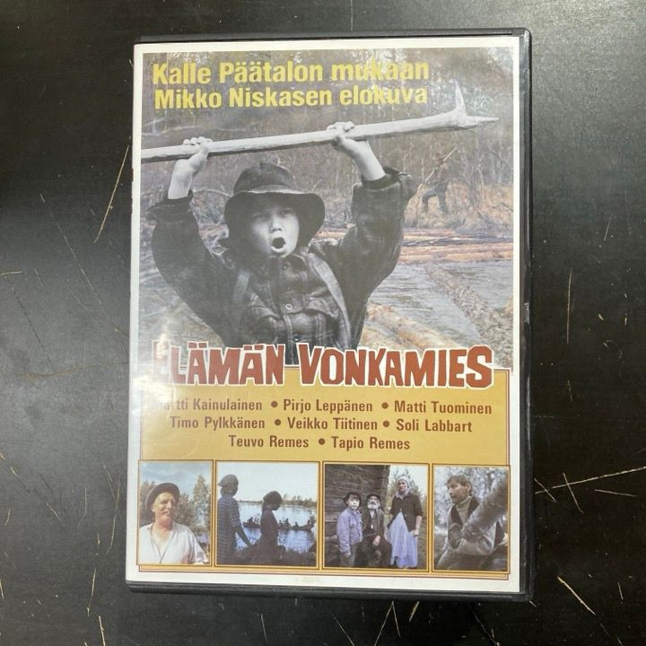 Elämän vonkamies DVD (VG/M-) -draama-