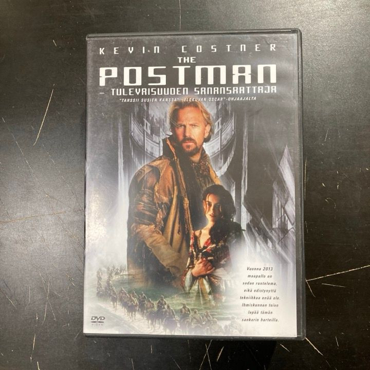 Postman - tulevaisuuden sanansaattaja DVD (VG+/M-) -seikkailu/sci-fi-