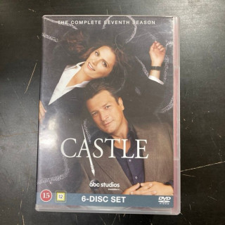 Castle - Kausi 7 6DVD (VG-VG+/VG+) -tv-sarja-