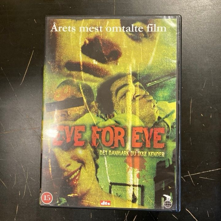 Eye For Eye (2008) DVD (VG+/M-) -toiminta- (ei suomenkielistä tekstitystä/englanninkielinen tekstitys)