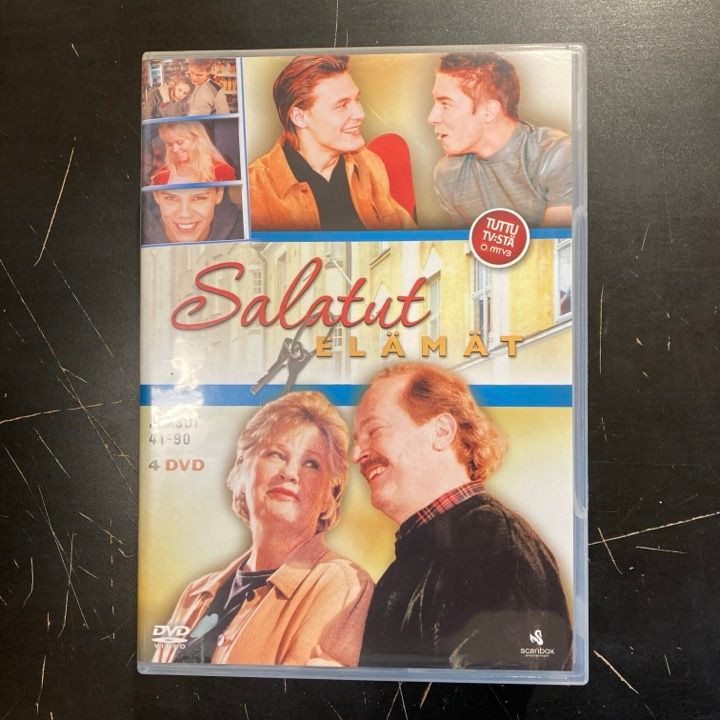 Salatut elämät 41-90 4DVD (VG+/M-) -tv-sarja-