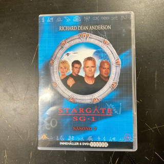 Stargate SG-1 - Kausi 7 6DVD (VG+-M-/M-) -tv-sarja-