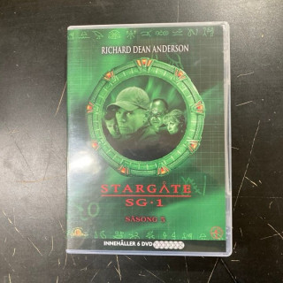 Stargate SG-1 - Kausi 5 6DVD (VG+-M-/M-) -tv-sarja-