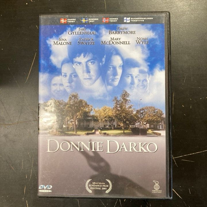 Donnie Darko DVD (VG+/M-) -draama/sci-fi-