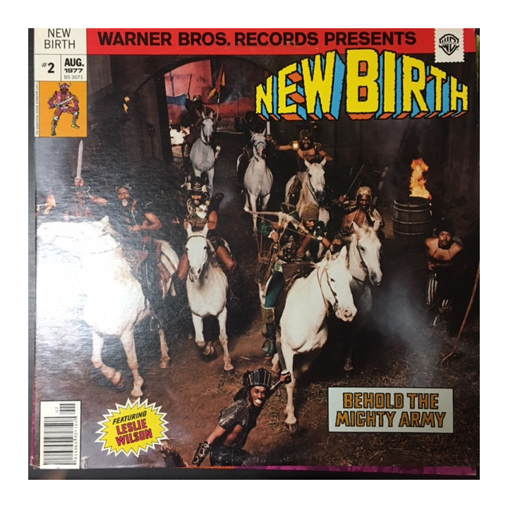 New Birth Featuring Leslie Wilson - Behold The Might Army LP (VG+/VG+) -funk-