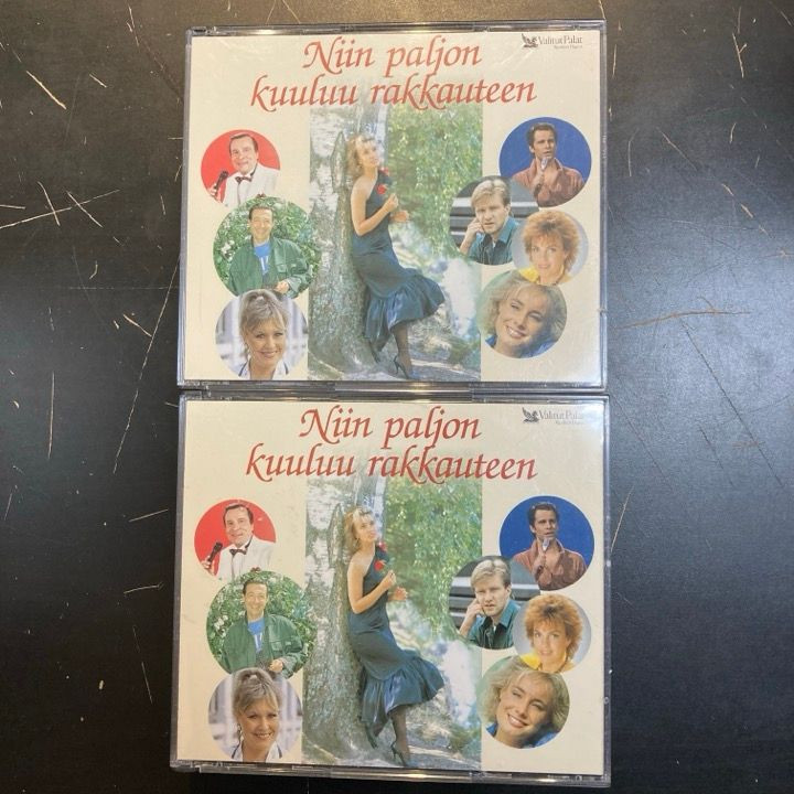 V/A - Niin paljon kuuluu rakkauteen 5CD (VG-VG+/VG+)