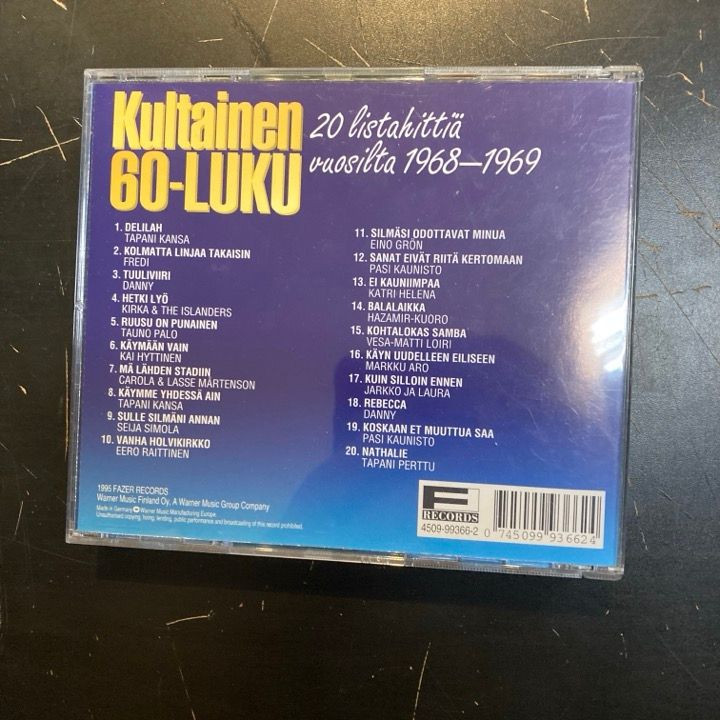 V/A - Kultainen 60-luku 5 CD (VG+/M-)