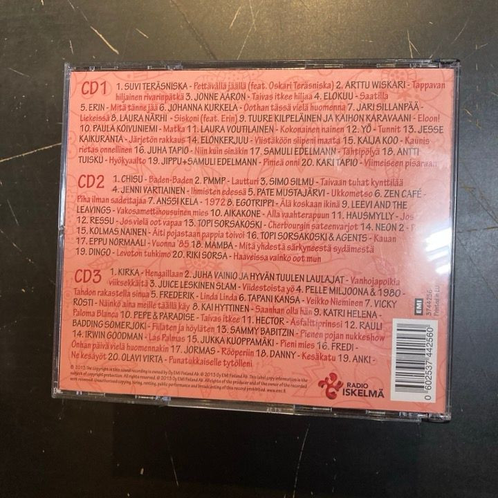 V/A - Kaikkien aikojen Suomi-iskelmät 4 3CD (VG+/M-)