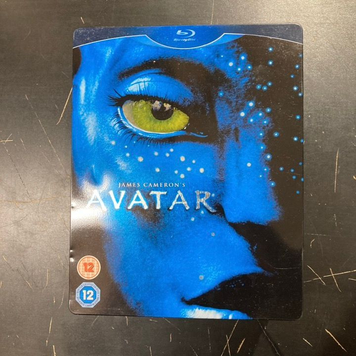 Avatar (steelbook) Blu-ray+DVD (M-/VG+) -seikkailu/sci-fi-