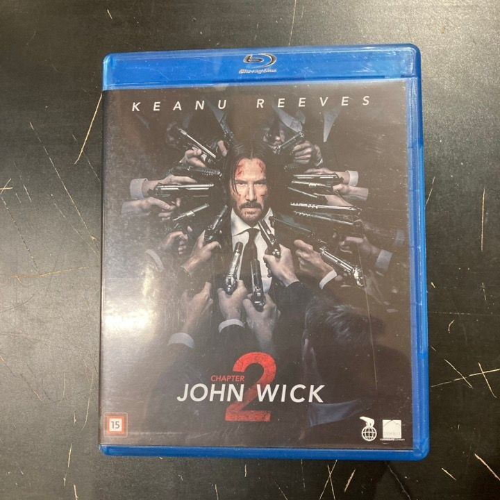 John Wick 2 Blu-ray (M-/M-) -toiminta/jännitys-