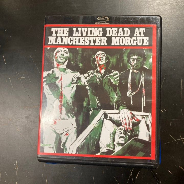 Living Dead At Manchester Morgue Blu-ray (M-/M-) -kauhu- (ei suomenkielistä tekstitystä)