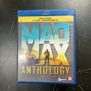 Mad Max Anthology Blu-ray (M-/VG+) -toiminta/sci-fi-