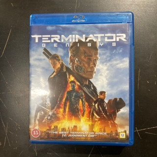 Terminator - Genisys Blu-ray (M-/M-) -toiminta/sci-fi-