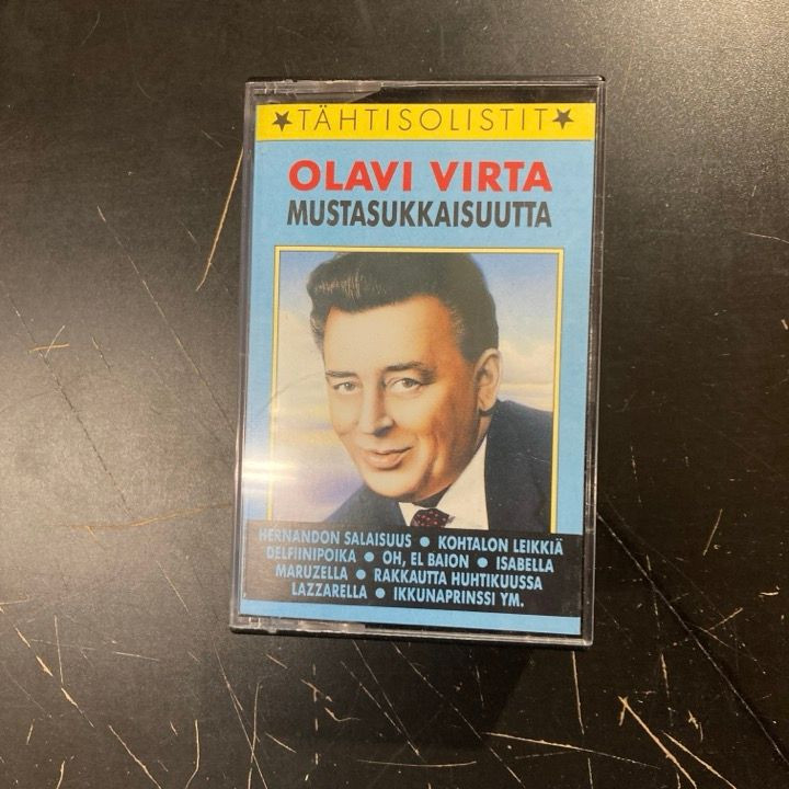 Olavi Virta - Mustasukkaisuutta C-kasetti (VG+/VG+) -iskelmä-