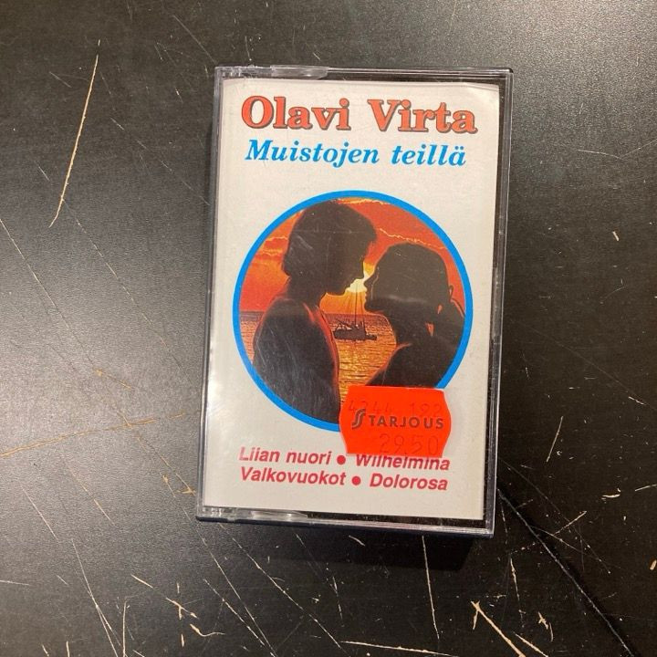 Olavi Virta - Muistojen teillä C-kasetti (VG+/M-) -iskelmä-