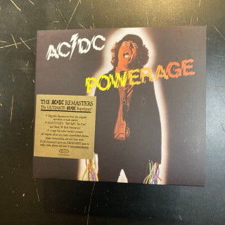 AC/DC - Powerage (remastered) CD (M-/VG+) -hard rock-