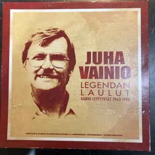 Juha Vainio - Legendan laulut (kaikki levytykset 1963-1990) 10CD (M-/VG+) -iskelmä-