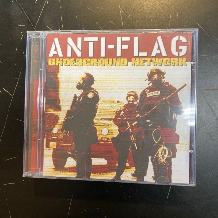 Anti-Flag - Underground Network CD (VG+/M-) -punk rock-