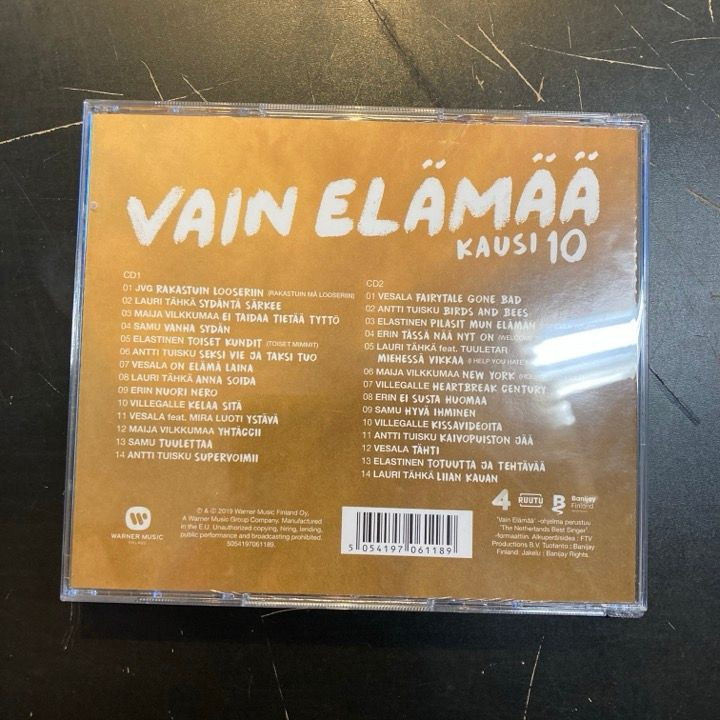 V/A - Vain elämää (kausi 10 - toinen kattaus) 2CD (VG+/M-)