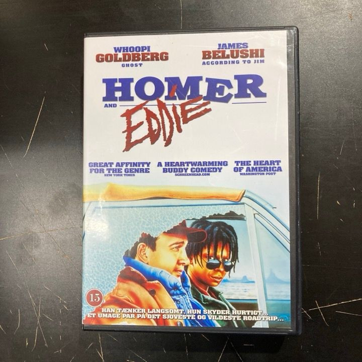 Homer And Eddie DVD (VG+/M-) -komedia/draama-