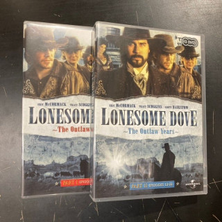 Lonesome Dove - The Outlaw Years (koko sarja) 6DVD (VG+/M-) -tv-sarja-