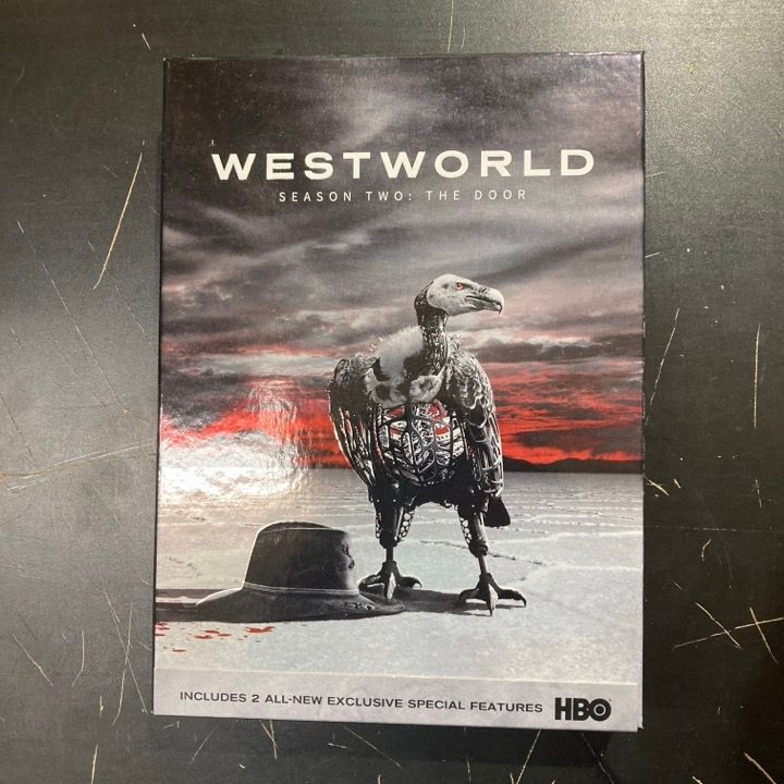 Westworld - Kausi 2 3DVD (VG-M-/M-) -tv-sarja-