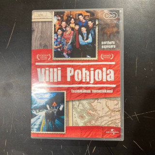 Villi Pohjola - Kausi 1 3DVD (VG+/M-) -tv-sarja-