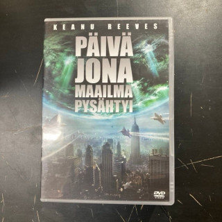 Päivä jona maailma pysähtyi 2DVD (VG+/M-) -draama/sci-fi-