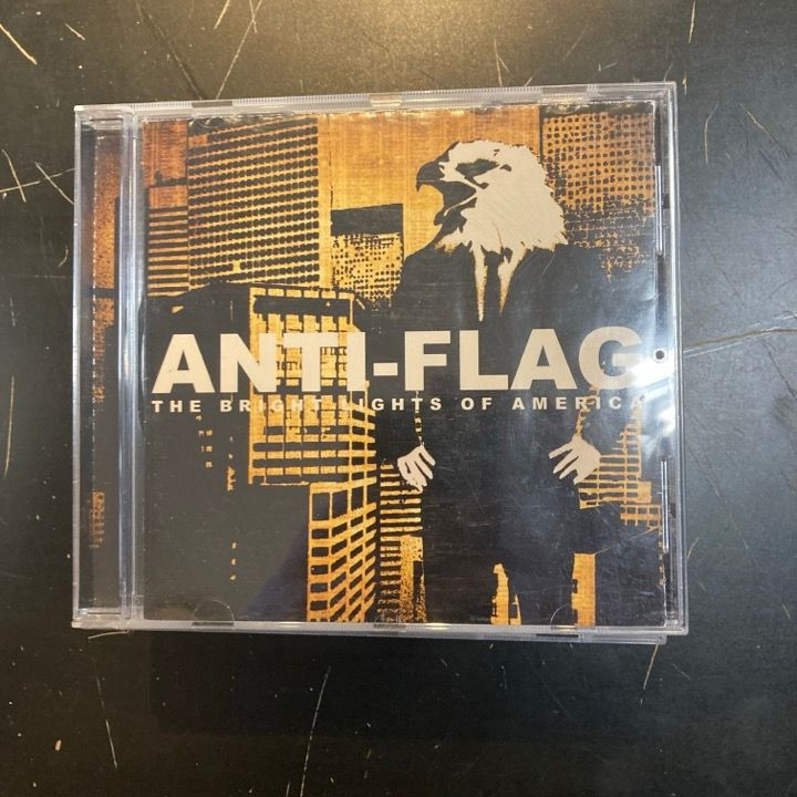 Anti-Flag - The Bright Lights Of America CD (VG/VG) -punk rock-