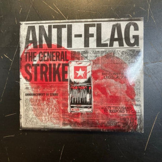 Anti-Flag - The General Strike CD (VG+/M-) -punk rock-