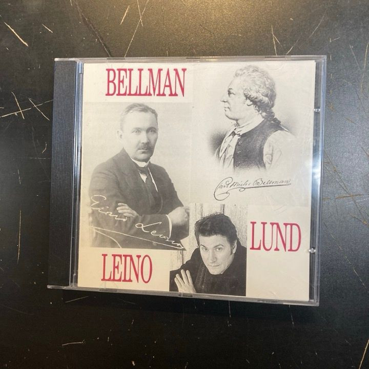 Heikki Lund - Leino Bellman Lund CD (M-/M-) -laulelma-