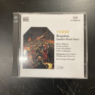 Verdi - Requiem / Quattro Pezzi Sacri 2CD (VG+-M-/M-) -klassinen-
