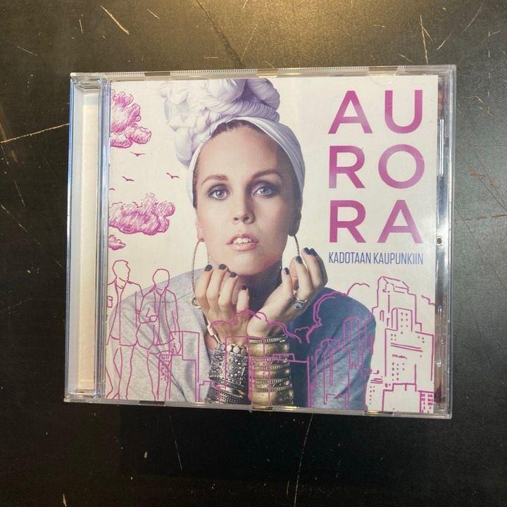 Aurora - Kadotaan kaupunkiin CD (VG+/M-) -reggae-