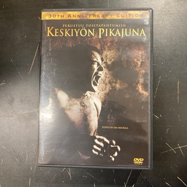 Keskiyön pikajuna (30th anniversary edition) DVD (VG+/VG+) -draama-