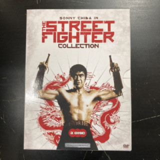 Street Fighter Collection 3DVD (M-/M-) -toiminta-