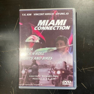 Miami Connection DVD (M-/M-) -toiminta- (ei suomenkielistä tekstitystä)