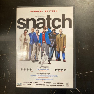 Snatch - hävyttömät (special edition) DVD (M-/M-) -toiminta/komedia-