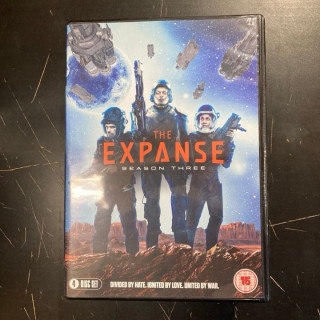 Expanse - Kausi 3 4DVD (VG+/M-) -tv-sarja- (ei suomenkielistä tekstitystä)