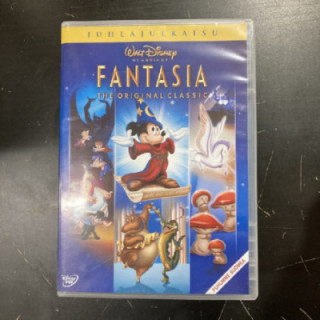 Fantasia (juhlajulkaisu) DVD (VG/M-) -animaatio-