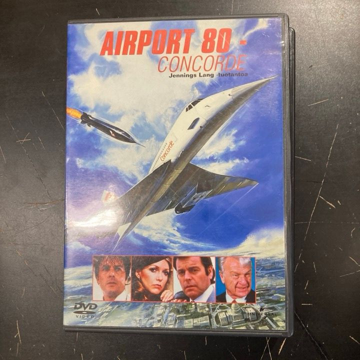 Airport '80 - Concorde DVD (VG+/VG+) -toiminta/jännitys-