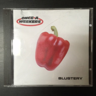 Once A Weekers - Blustery CDS (M-/VG) -hard rock-