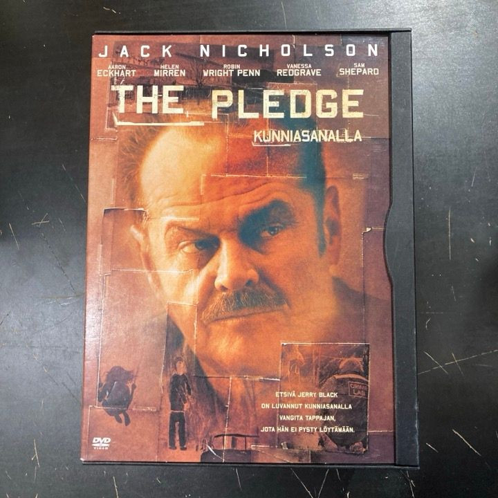 Pledge - kunniasanalla DVD (VG/VG+) -draama/jännitys-