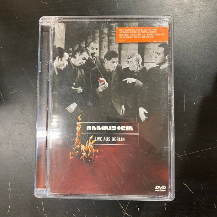 Rammstein - Live Aus Berlin DVD (VG/VG+) -industrial metal-