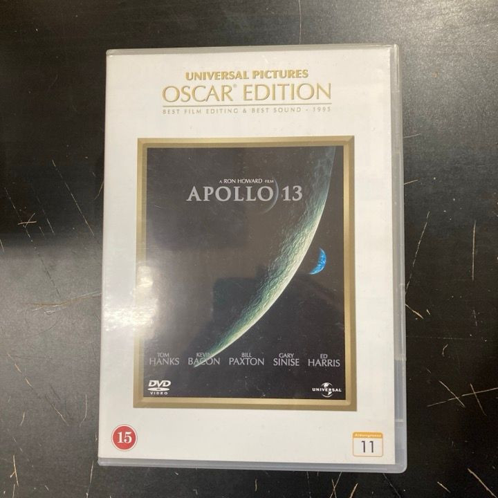 Apollo 13 (oscar edition) DVD (VG+/M-) -draama-