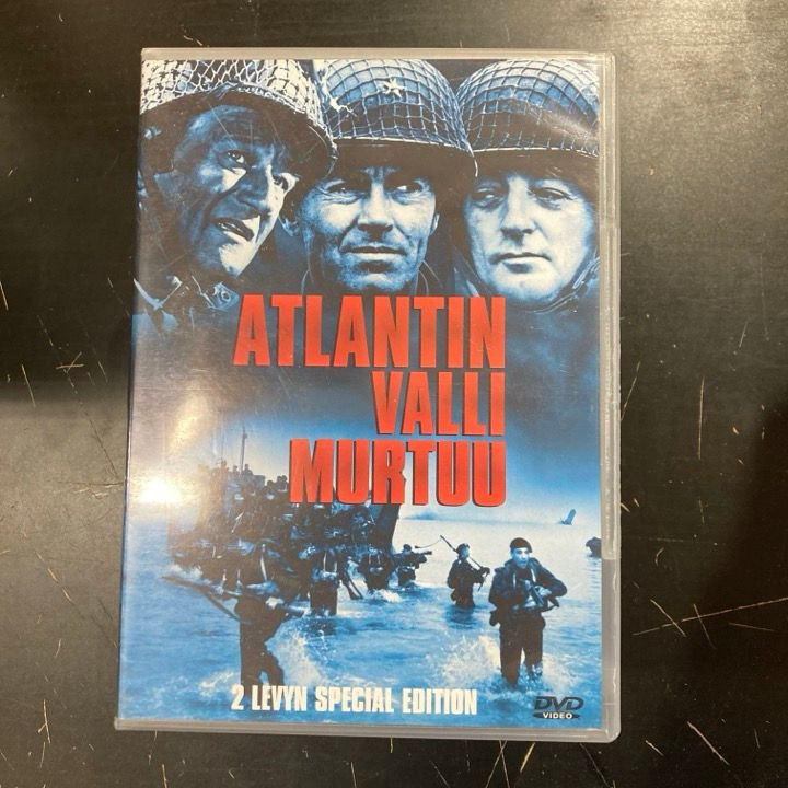 Atlantin valli murtuu (special edition) 2DVD (VG/M-) -sota-