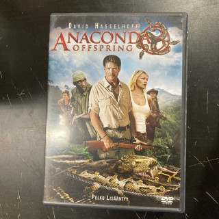 Anaconda 3 - Offspring DVD (VG/VG+) -toiminta/kauhu-