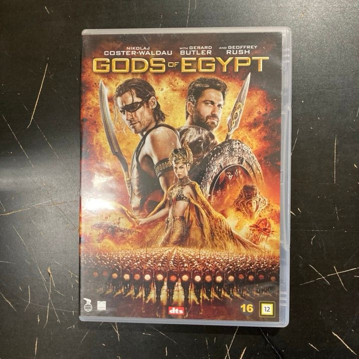 Gods Of Egypt DVD (M-/M-) -seikkailu-