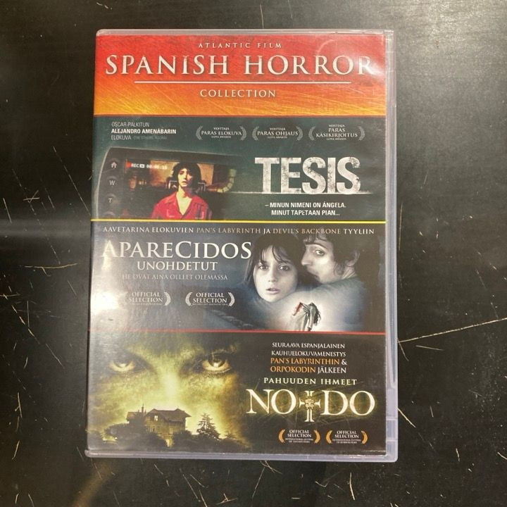 Spanish Horror Collection 3DVD (VG+-M-/VG+) -kauhu-